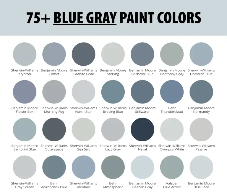 Serene Solace Discover Our Dreamy Gray Blue Paint Colors