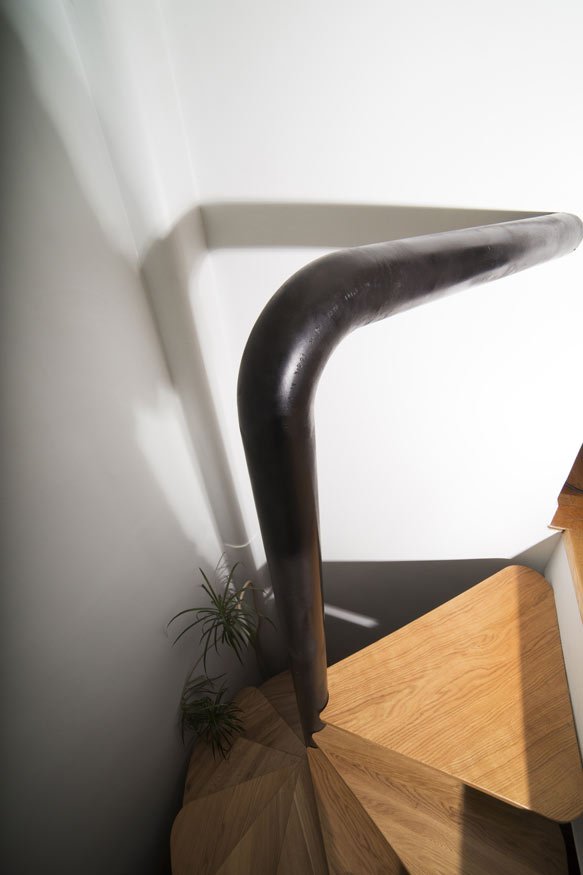 Fine Wooden Spiral Staircase by Paul Coudamy fine wooden spiral staircase by paul coudamy 26e4af4