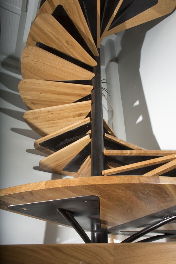 Fine Wooden Spiral Staircase by Paul Coudamy fine wooden spiral staircase by paul coudamy dc29b99