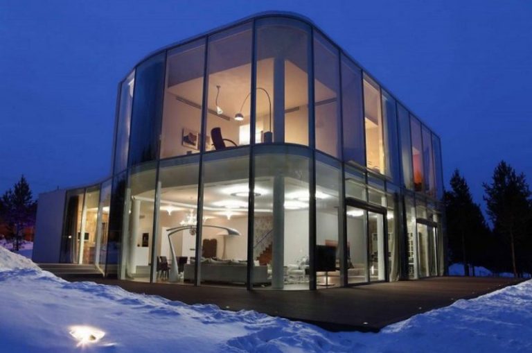 house on bay a beautiful contemporary residence in russia 59dc1ef