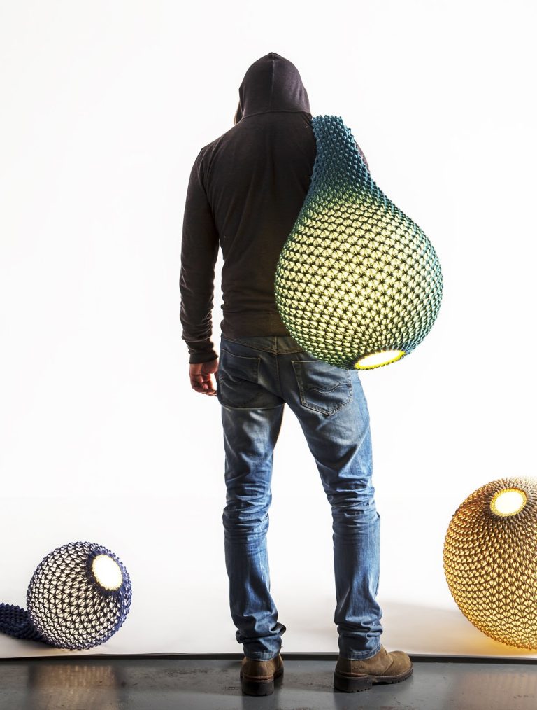 knitted a genuine lighting fixture by ariel zuckerman and oded sapir 7da4b00