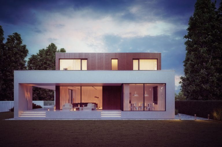 modern wooden cube house by 81wawpl 540d2cc