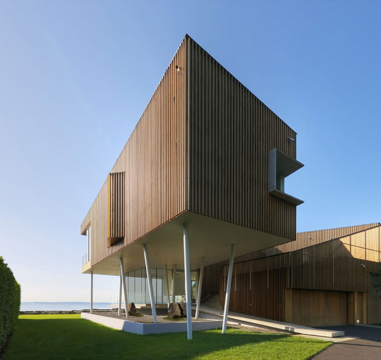 Stunningly Designed Spiral House In Connecticut, USA stunningly designed spiral house in connecticut usa 77edd06