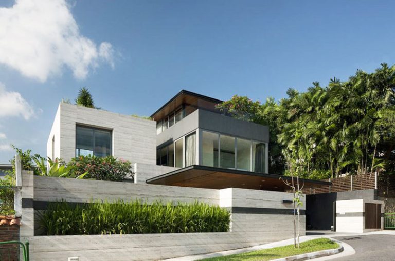 the travertine dream house from singapore 30a6be7