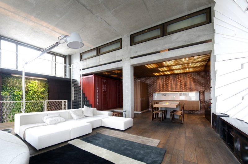 Loft Apartment in Kiev by 2B Group loft apartment in kiev by 2b group 9f948c9