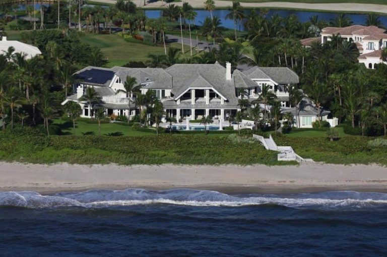oceanfront mansion in florida united states fa65096