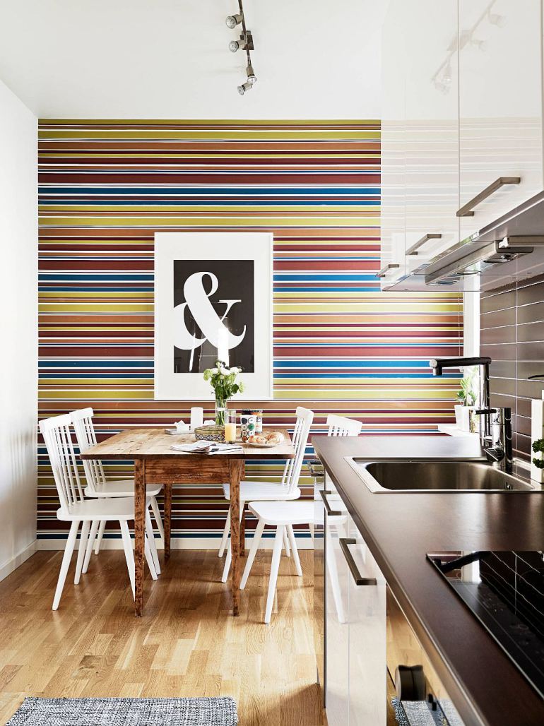 Wallpaper In The Kitchen? What A Brilliant Idea! wallpaper in the kitchen what a brilliant idea cc467d5