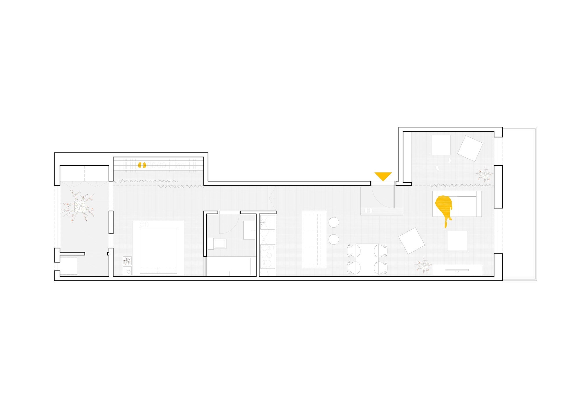 Apartment Renovation By Sergi Pons In Barcelona, Spain apartment renovation by sergi pons in barcelona spain 3ea610b