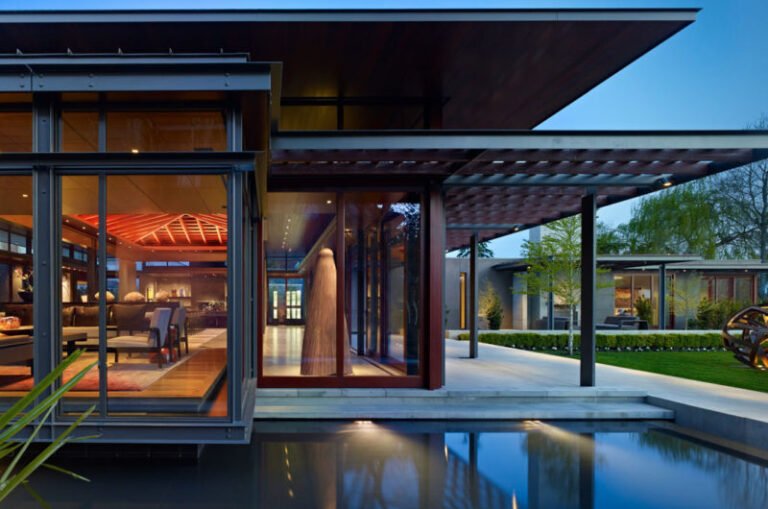 artful lake washington shores residence in washington usa a0628ed