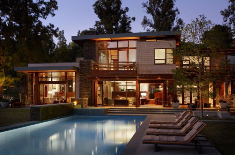 contemporary home in brentwood by rockefeller architects c4f84da