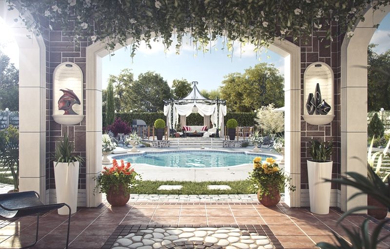 Elegant and Sophisticated Tuscan-Style Villa in Dubai elegant and sophisticated tuscan style villa in dubai 805138c