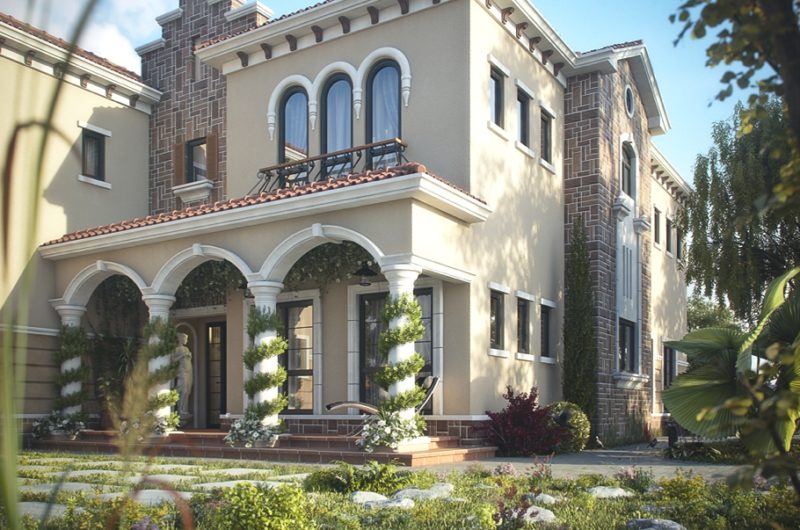Elegant and Sophisticated Tuscan-Style Villa in Dubai elegant and sophisticated tuscan style villa in dubai bb996ae