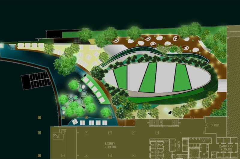 Gorgeous Landscaping Project for Thailand's Hilton Hotel gorgeous landscaping project for thailands hilton hotel 390e36b