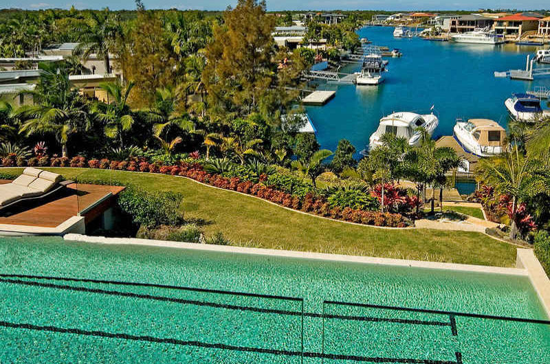 Jaunty Waterfront Home in Sanctuary Cove jaunty waterfront home in sanctuary cove a131702