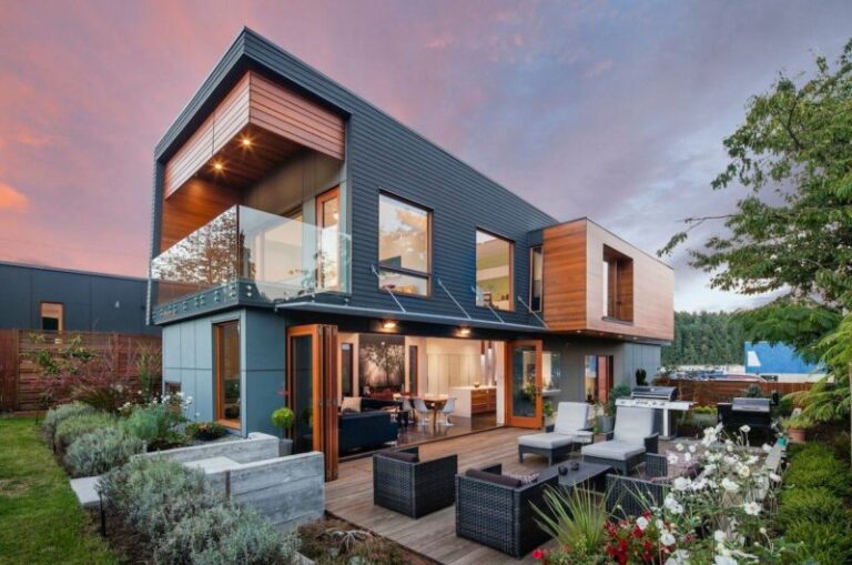 modern and luxurious double high house in nanaimo canada 6100da3