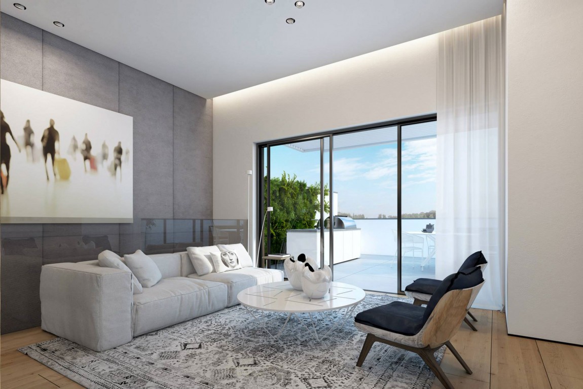 Modern And Spacious Two-Story Apartment In Tel Aviv, Israel modern and spacious two story apartment in tel aviv israel b356e6a