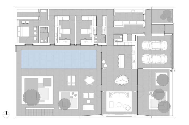 Modern Jesolo Lido Pool Villa Designed by JM Architecture modern jesolo lido pool villa designed by jm architecture 3e74831