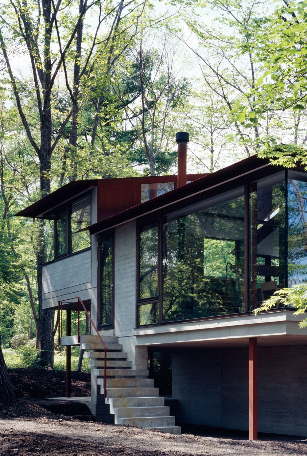 Nature Embracing Villa-K Residence In Nagano, Japan nature embracing villa k residence in nagano japan 1ddbd6f