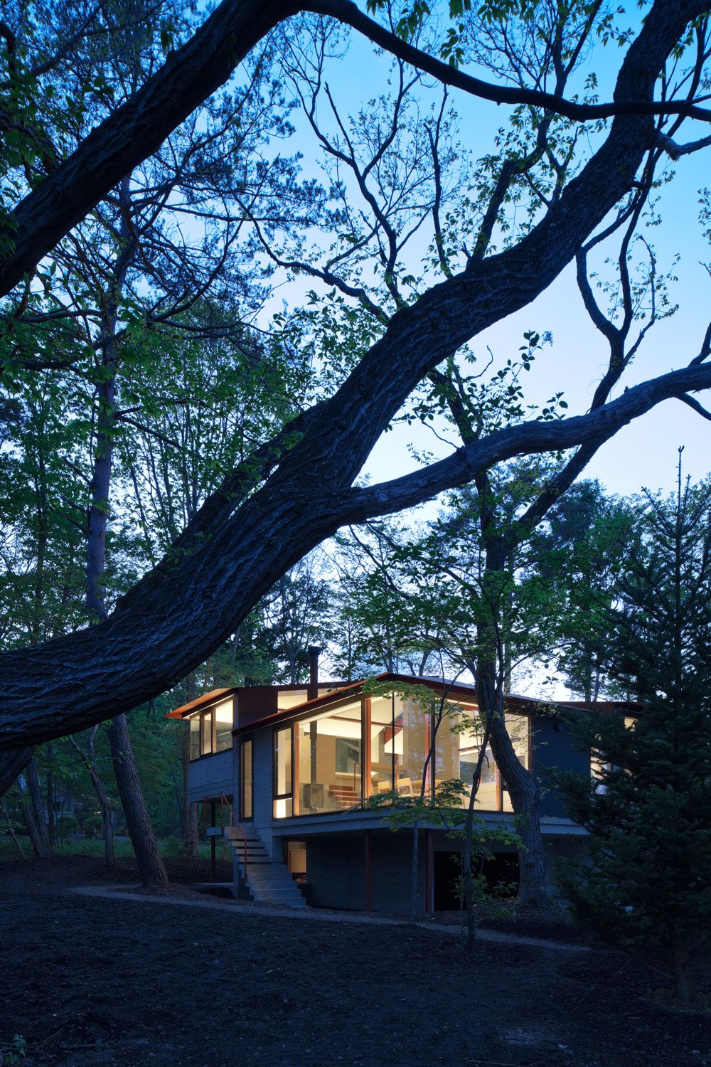 Nature Embracing Villa-K Residence In Nagano, Japan nature embracing villa k residence in nagano japan 37febcd