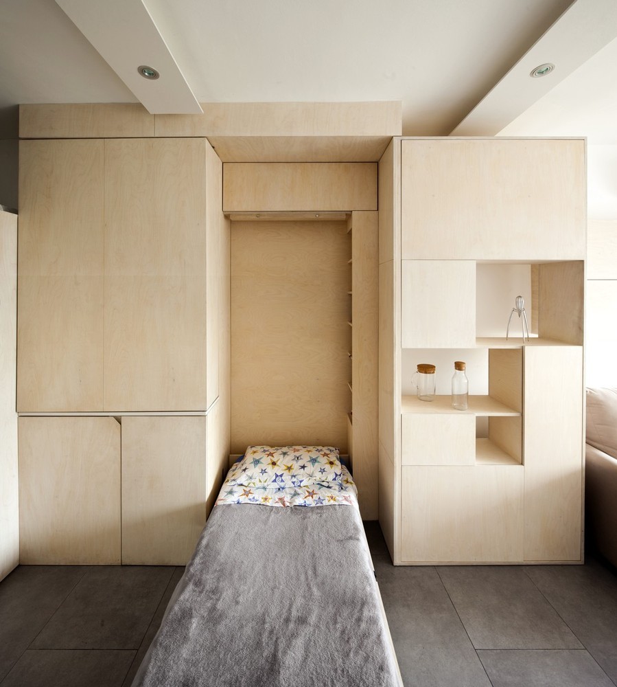 The Art of Optimising Small Spaces: Nine Sliding Modular Beds the art of optimising small spaces nine sliding modular beds 262e1df