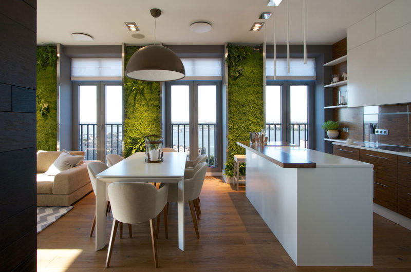 Apartment With Green Walls In Dnipropetrovsk, Ukraine apartment with green walls in dnipropetrovsk ukraine e03ddd4