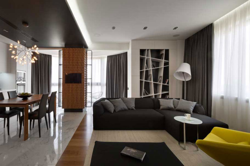 Breathtaking Graphite Penthouse In Kiev, Ukraine breathtaking graphite penthouse in kiev ukraine 61a20c2