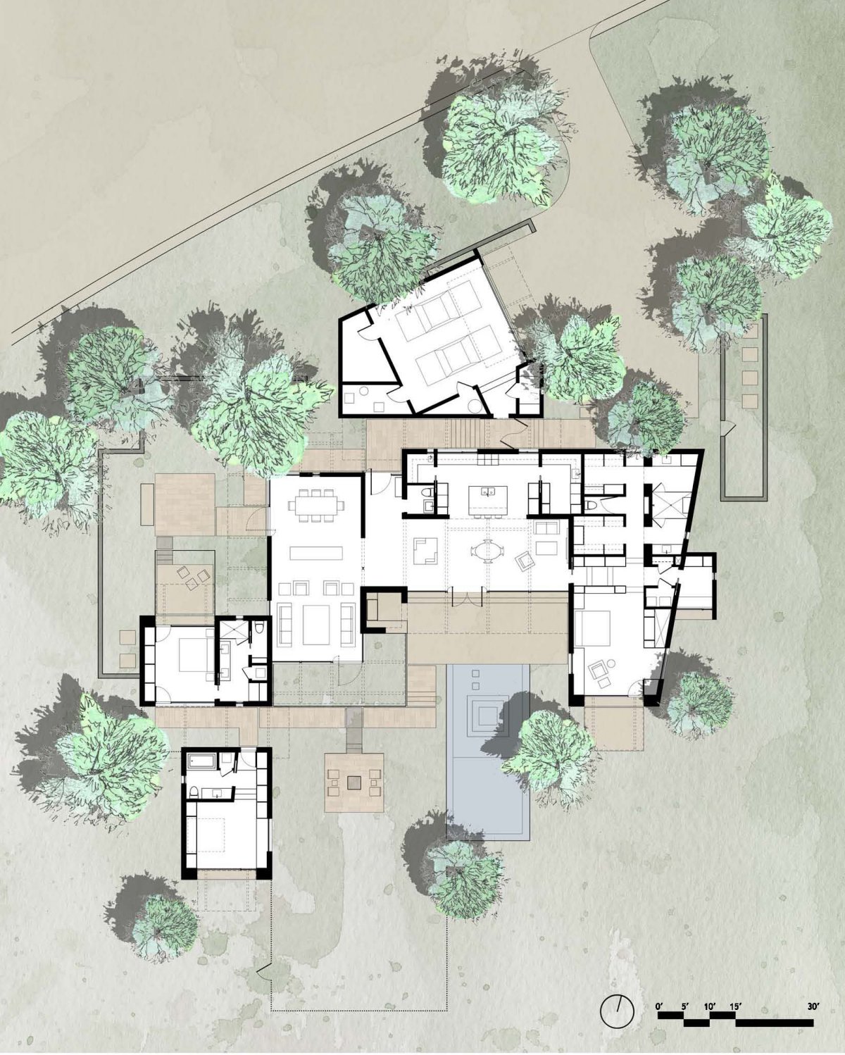 Brown House in Arizona by Lake|Flato Architects brown house in arizona by lakeflato architects 5f028ae