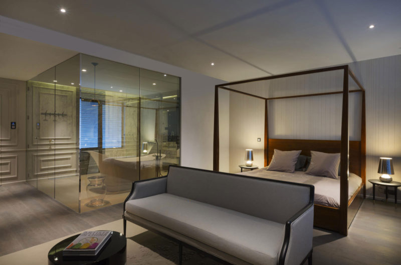 Classy Blue Penthouse In Shanghai, China classy blue penthouse in shanghai china a1258c8