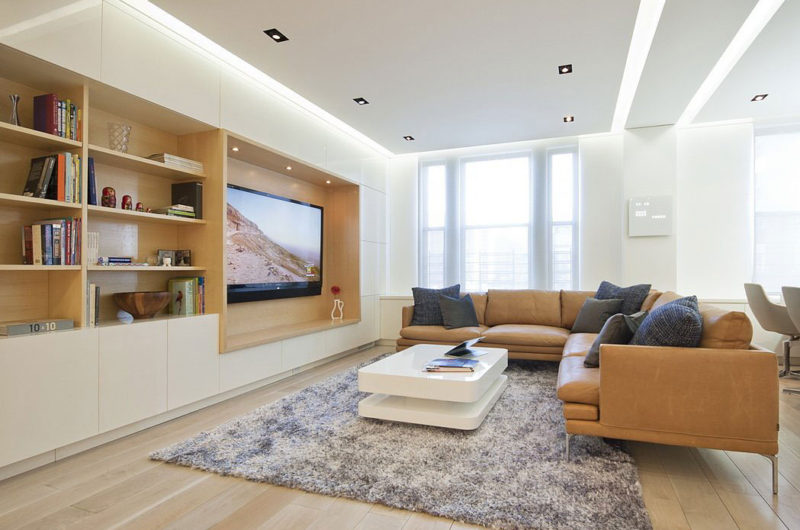 Converted Contemporary Apartment in Manhattan by StudioLab converted contemporary apartment in manhattan by studiolab b7df57a