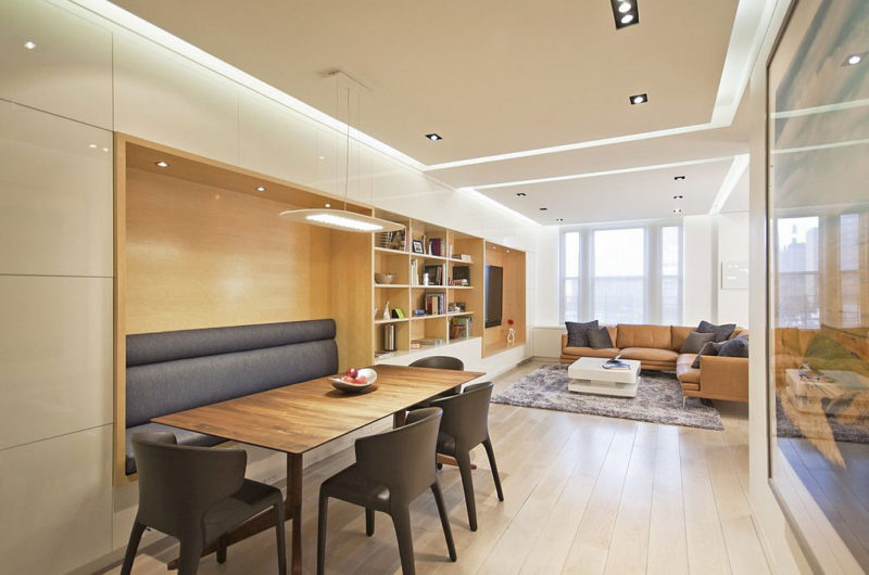 Converted Contemporary Apartment in Manhattan by StudioLab converted contemporary apartment in manhattan by studiolab c118b3a