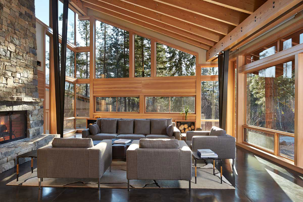Elegant Mazama House In Methow Valley, Washington elegant mazama house in methow valley washington e1fe1ab
