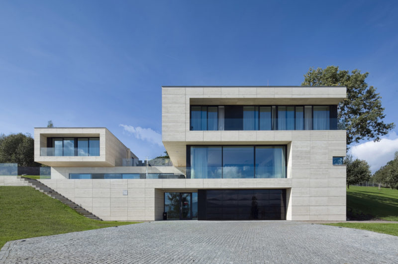 Geometrized Villa in Děčín by Studio Pha geometrized villa in dn by studio pha 517eab4