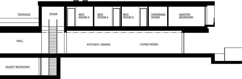Glazed White Lodge by Dyer Grimes Architects glazed white lodge by dyer grimes architects 3422f38
