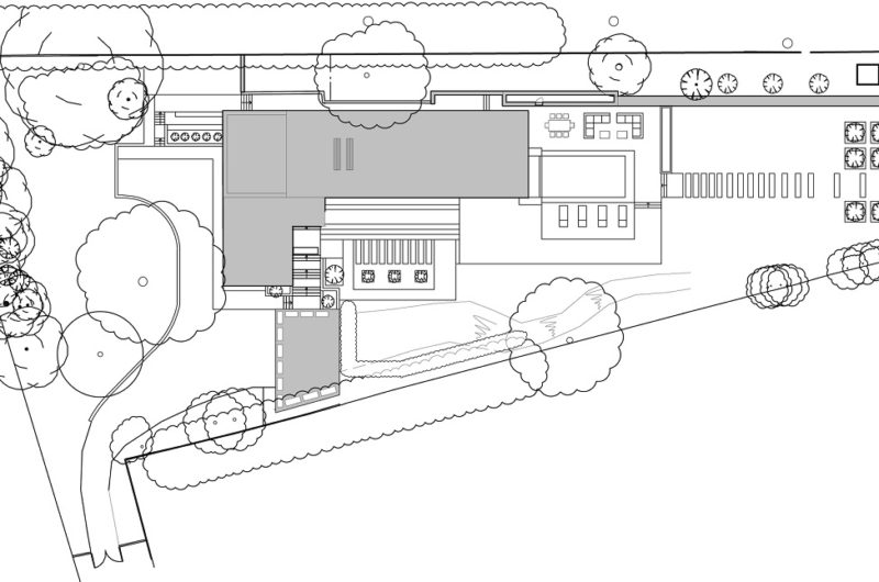 Glazed White Lodge by Dyer Grimes Architects glazed white lodge by dyer grimes architects 5fe85a8