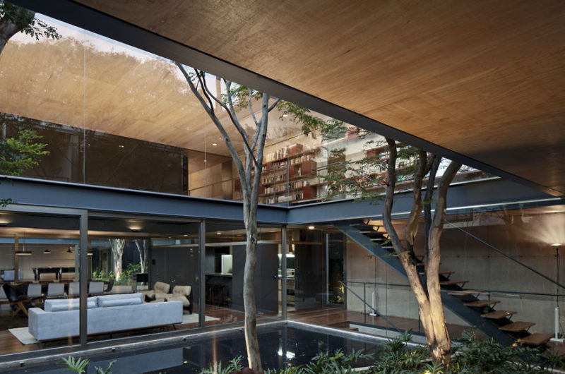 Green Bacopari House by UNA Arquitectos green bacopari house by una arquitectos 531b3de