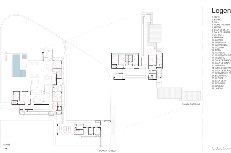 L-shaped FG Residence by Reinach Mendoça Arquitectos Associados l shaped fg residence by reinach mendoa arquitectos associados 2dfa7aa