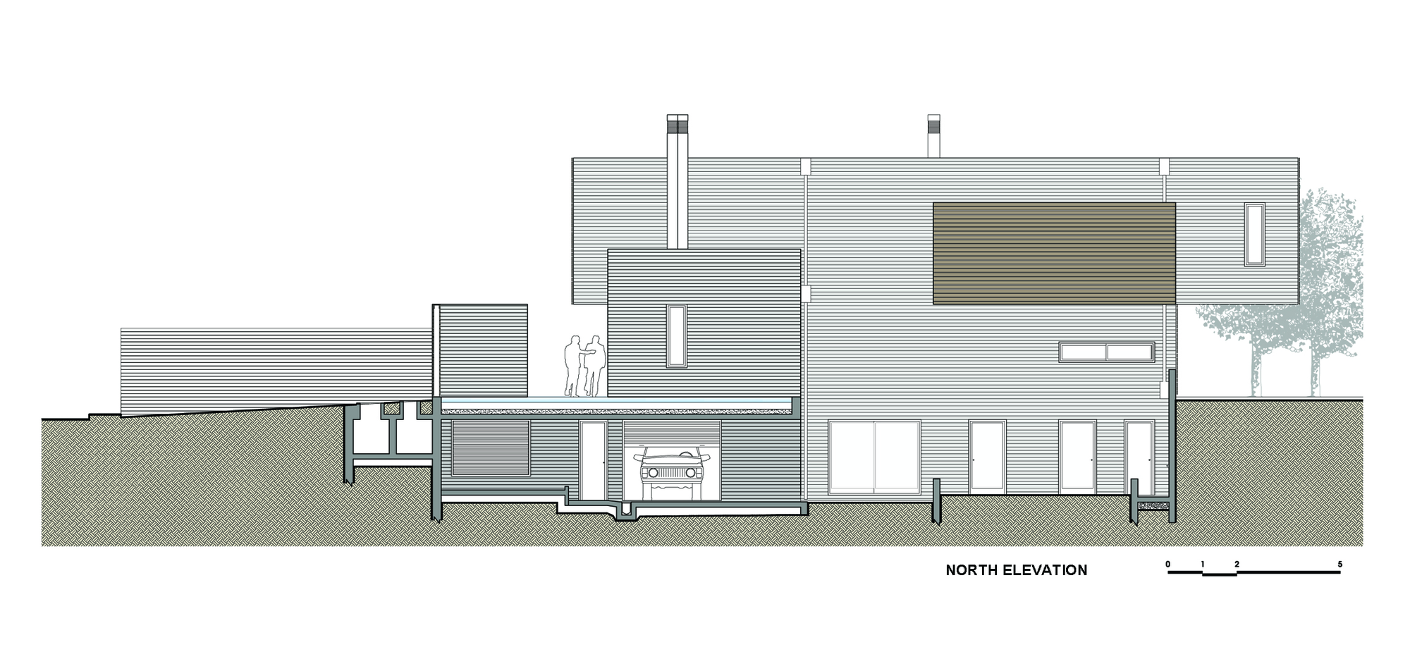 L-Shaped Residence in Larissa by Potiropoulos D+L Architects l shaped residence in larissa by potiropoulos dl architects 5e879e1