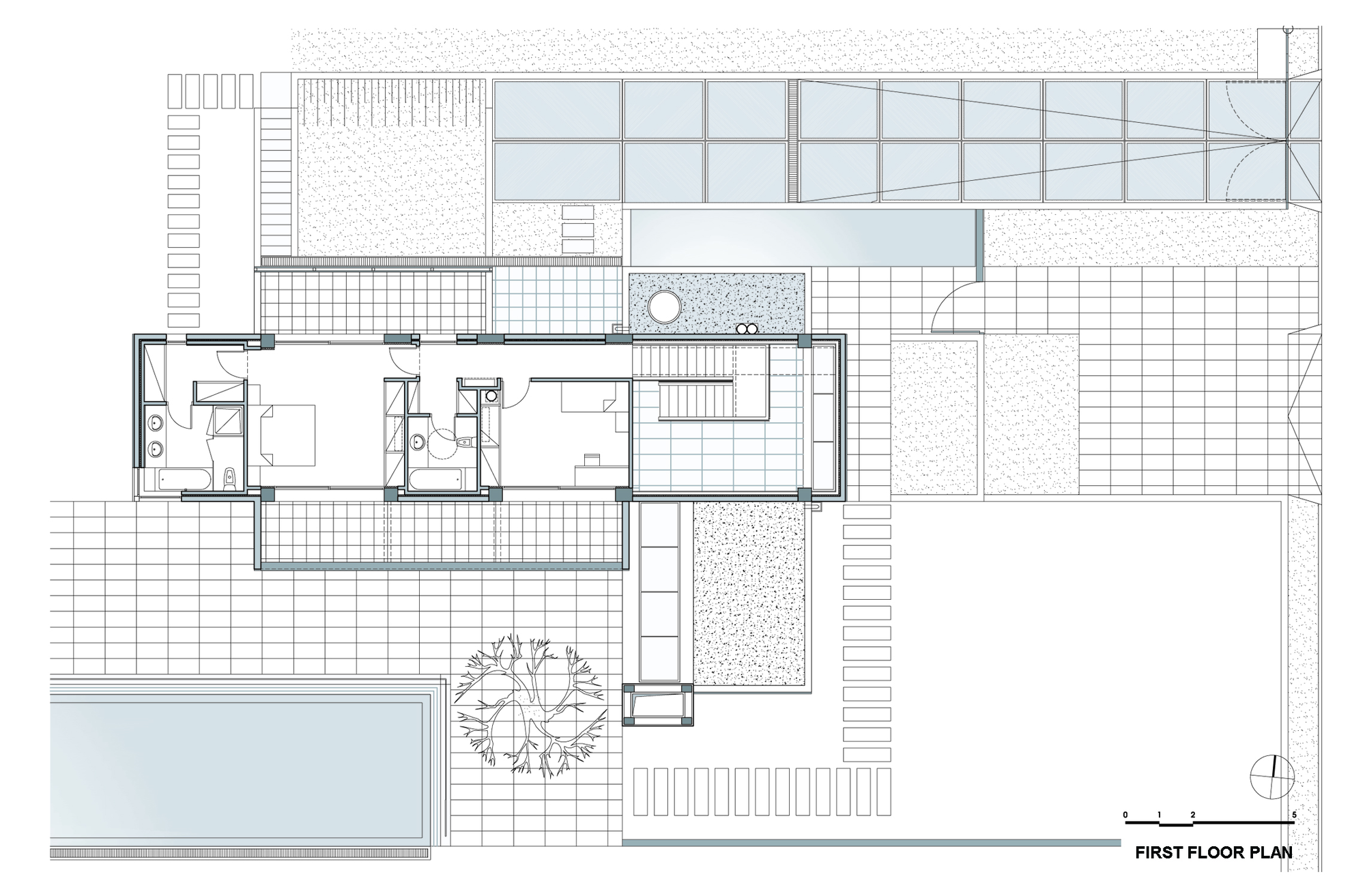 L-Shaped Residence in Larissa by Potiropoulos D+L Architects l shaped residence in larissa by potiropoulos dl architects 708fda5