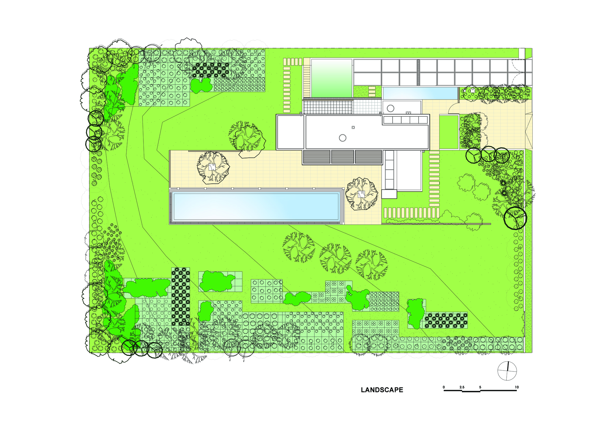 L-Shaped Residence in Larissa by Potiropoulos D+L Architects l shaped residence in larissa by potiropoulos dl architects ce947d2