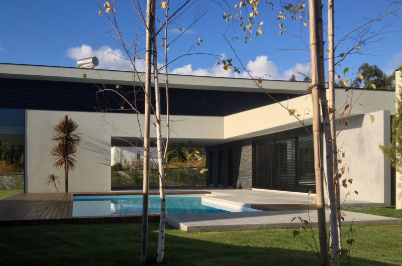 L-Shaped Villa Nova in Farmalicao by Arquitectura.501 l shaped villa nova in farmalicao by arquitectura501 a40f695