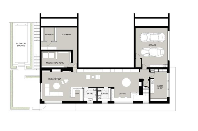 Modern Canaan Residence by Specht Harpman modern canaan residence by specht harpman 30b0b44