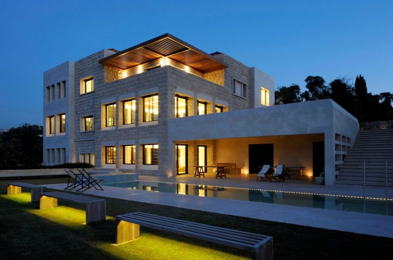 Modern Villa Yarze by by Raëd Abillama Architects modern villa yarze by by rad abillama architects 4bde3fe
