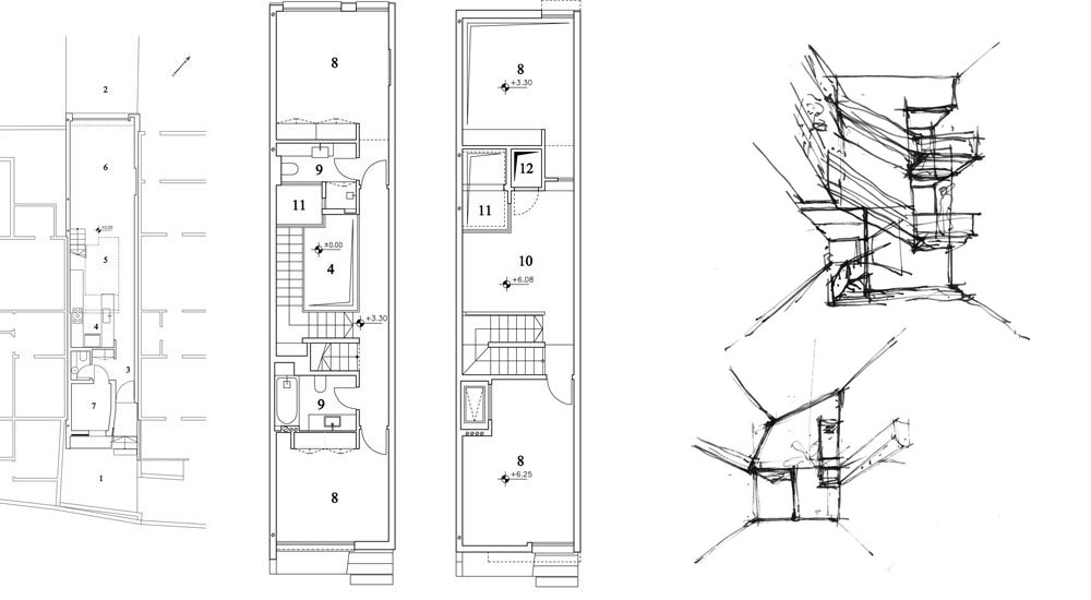 Narrow House Y in Tel Aviv by Ohad Yehieli narrow house y in tel aviv by ohad yehieli 0c9a50e