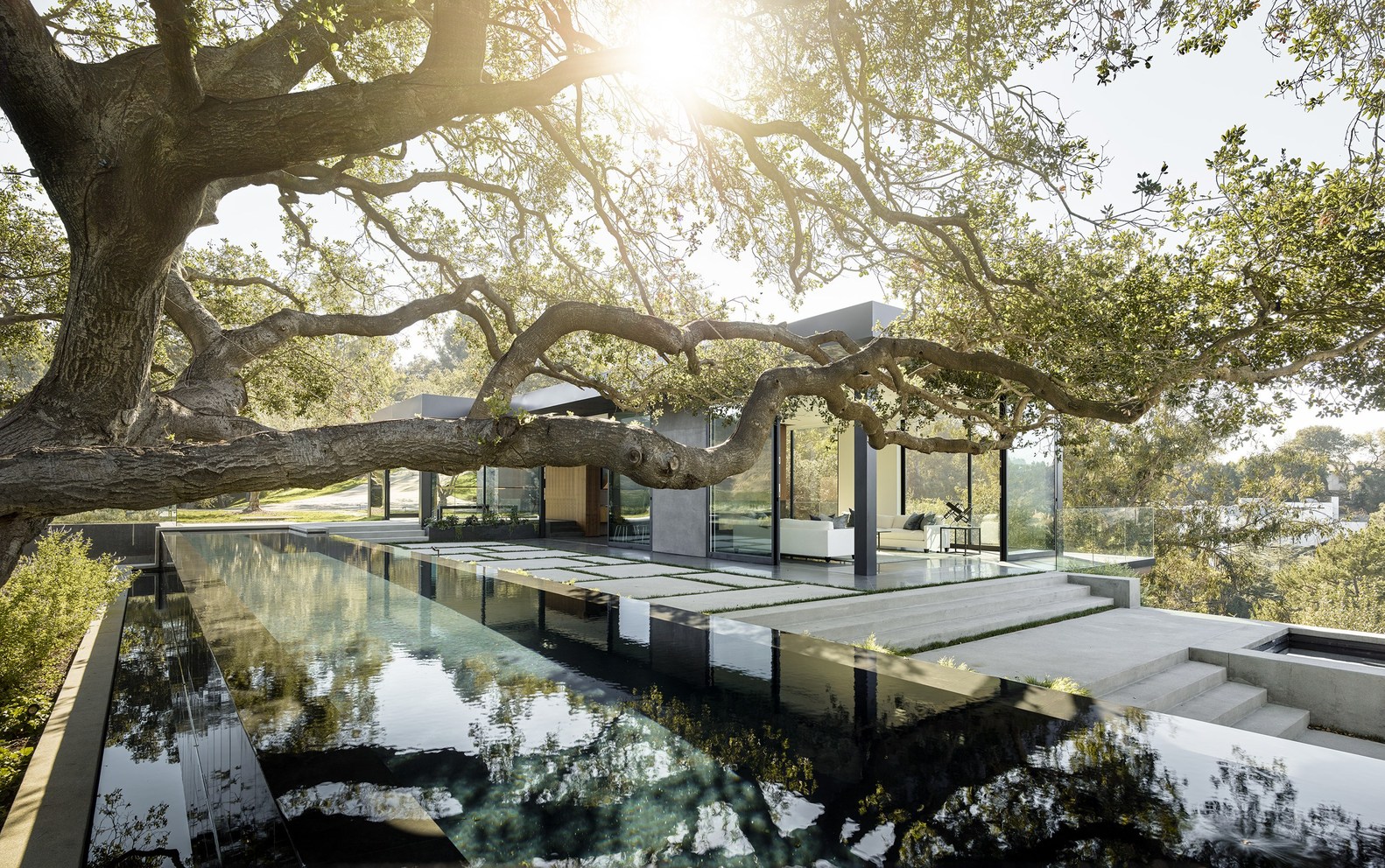 Oak Pass House In Beverly Hills, California, USA oak pass house in beverly hills california usa 56e7ad3