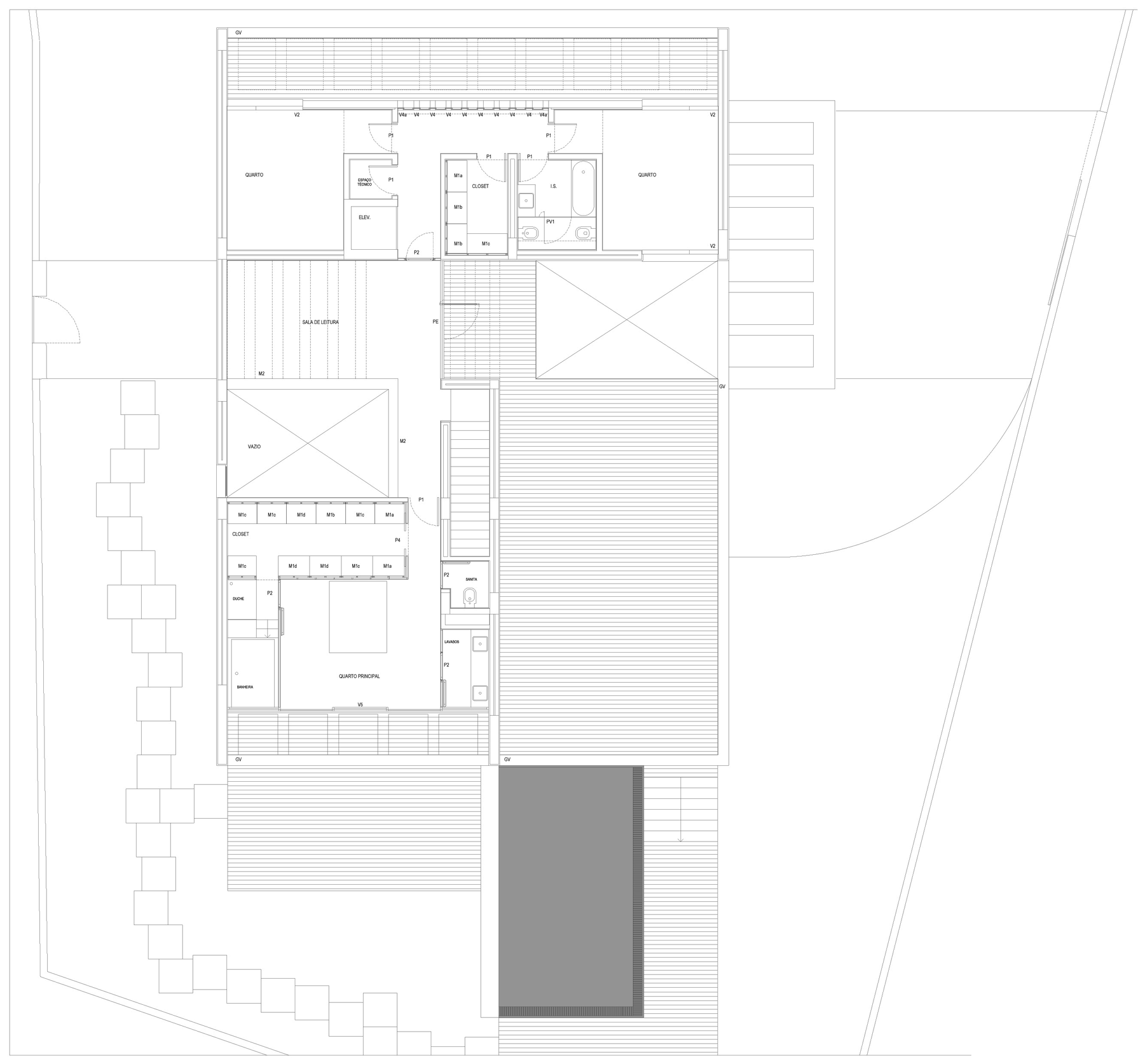 Outdoor connected C+P House by Gonçalo das Neves Nunes outdoor connected cp house by gonalo das neves nunes c114f1c