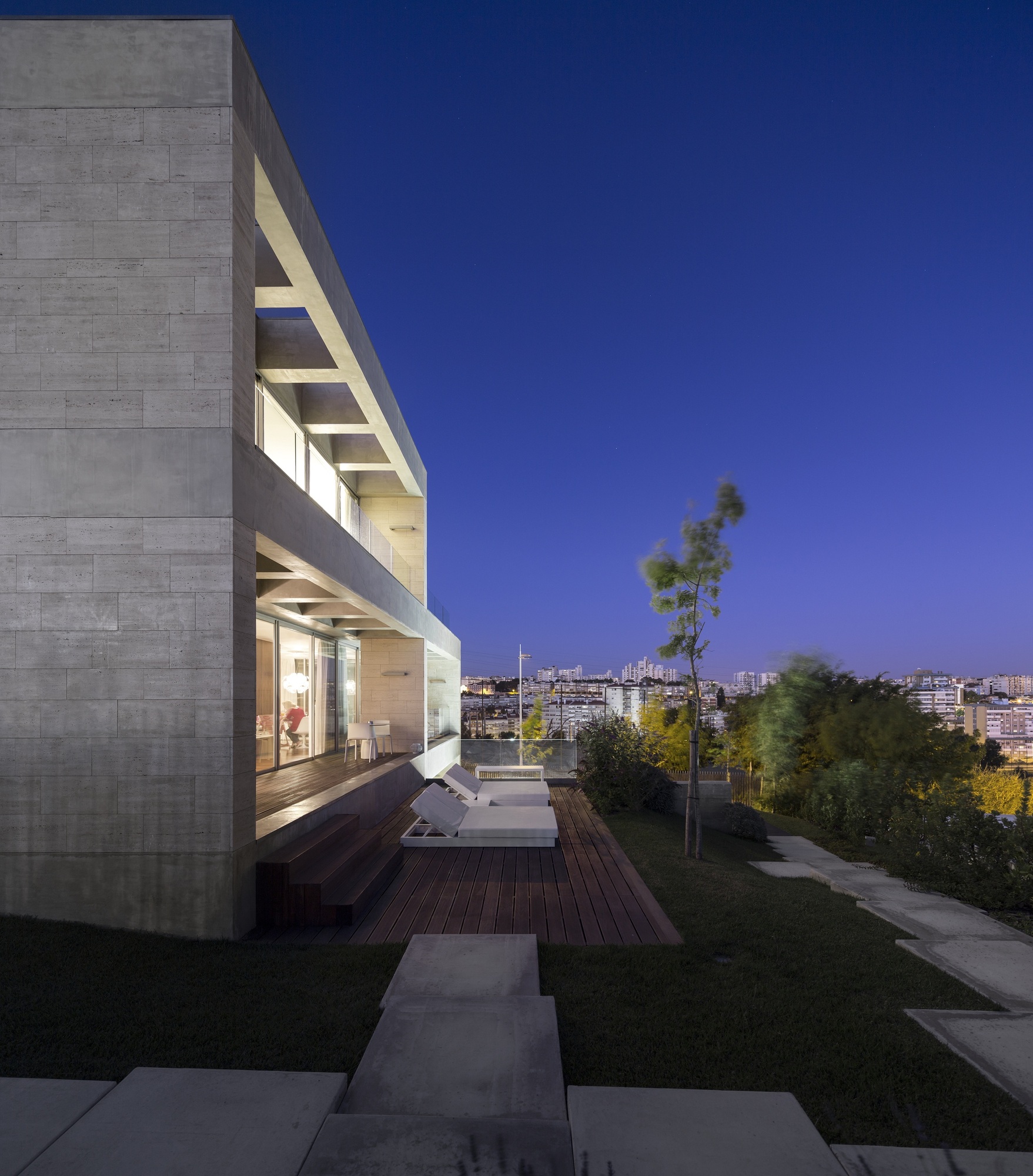 Outdoor connected C+P House by Gonçalo das Neves Nunes outdoor connected cp house by gonalo das neves nunes f919a2a