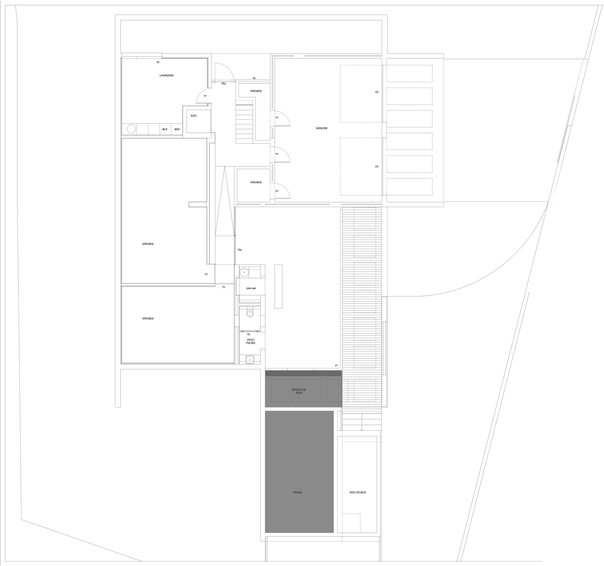Outdoor connected C+P House by Gonçalo das Neves Nunes outdoor connected cp house by gonalo das neves nunes f990ba9