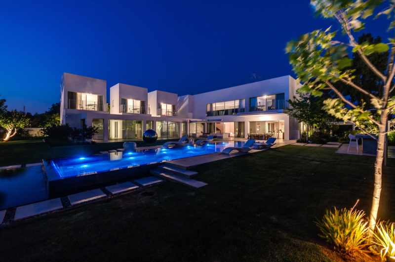 Outstanding Modern Villa in Ramot Hashavim, Israel outstanding modern villa in ramot hashavim israel 53f8bc4