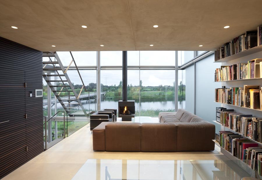 Panoramic Rieteiland House by Hans van Heeswijk Architects panoramic rieteiland house by hans van heeswijk architects aa252f3