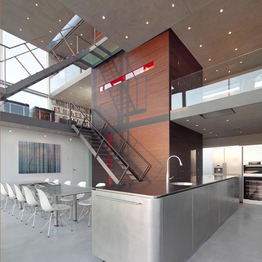 Panoramic Rieteiland House by Hans van Heeswijk Architects panoramic rieteiland house by hans van heeswijk architects fb20568